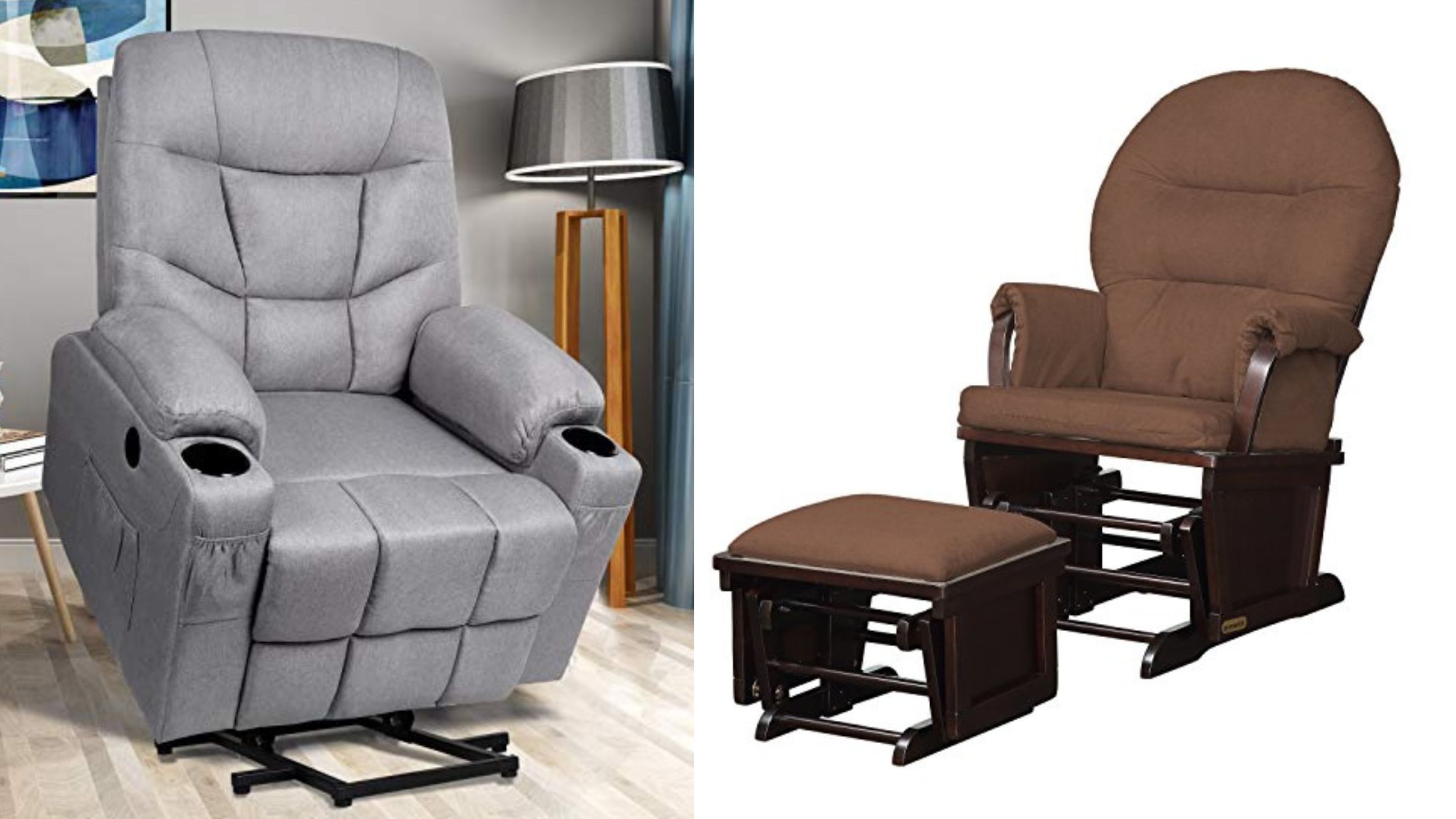 Difference Between a Glider and a Recliner