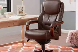 best genuine leather office chair for tall people